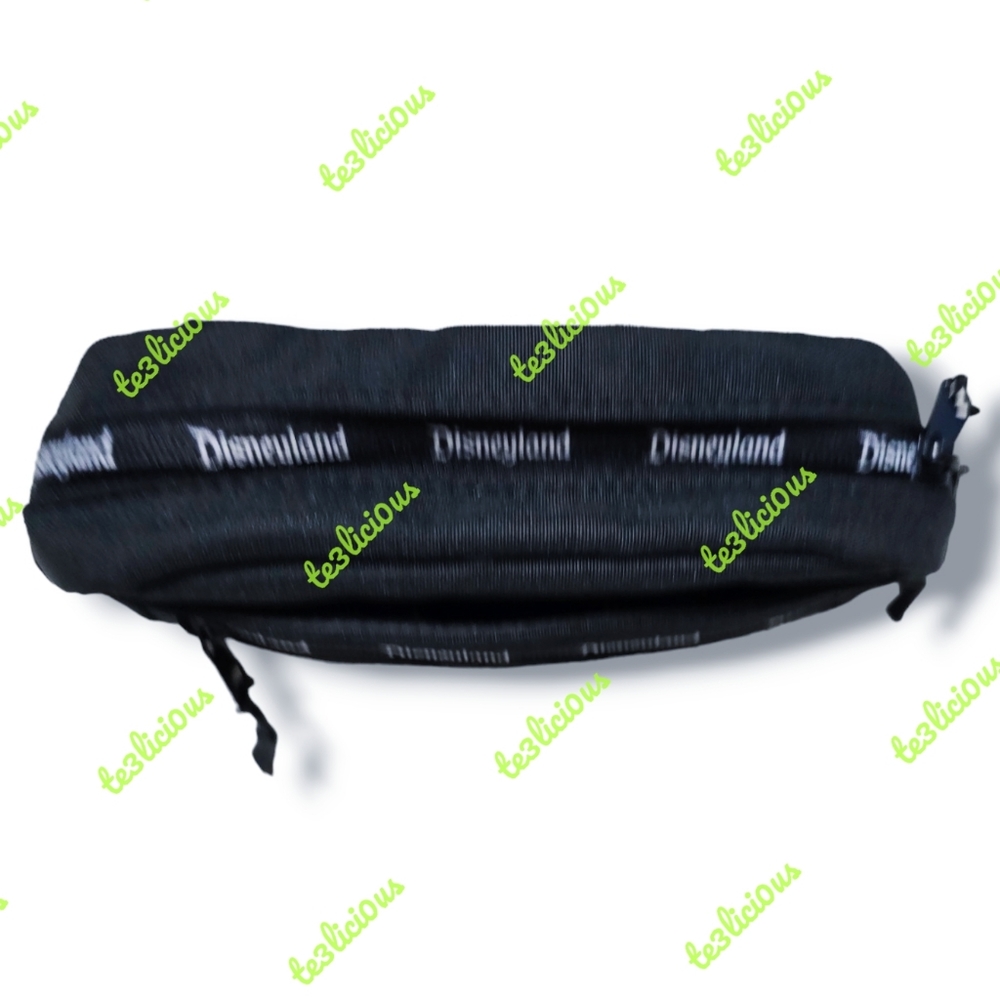 DISNEYLAND MINI BLACK FANNY PACK EAR HOLDER - Picture 5 of 10